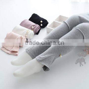 S16517A Fashion 100% Cotton Baby Girls Leggings photo-3