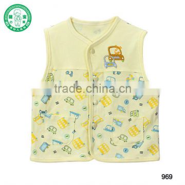 100% cotton kids waistcoat