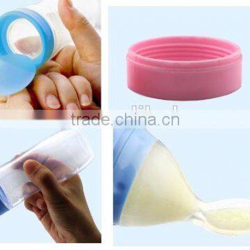 Baby Feeding Bottle With Spoon/squeeze Feeder/Baby Silicone Squeeze Spoon photo-2