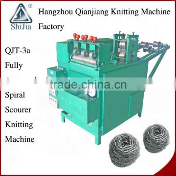 QJT--3A Fully Automatic Spiral Scourer Knitting Machine