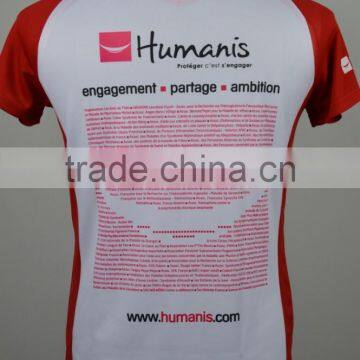 100% Polyester Round Neck Dri Fit Performance Moisture Wicking Men's Sports T-shirts Custom Raglan Sleeve Plain T-shirts