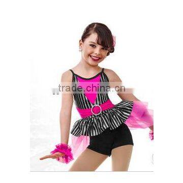 Jazz dance costumes-latin evening dress-new stripe classical girls jazz skirt