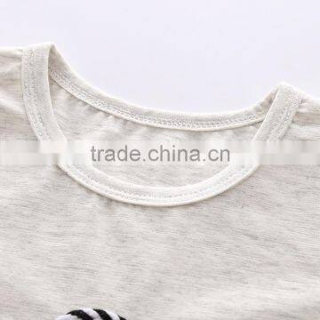 Wholesale Quality Cotton Boy Clothes Set With Pattern Kids Two Pieces Set photo-3