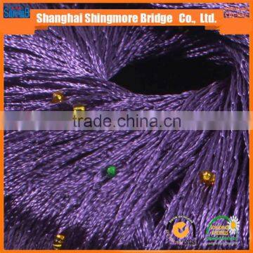 Polyester Yarn Supplier Hot Cheap Wholesale OEKO-Tex Standard Quality 100 Polyester Beads Yarn for Knitting photo-2