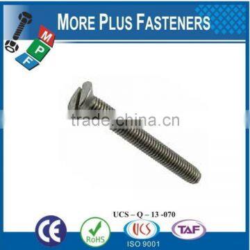 Made in Taiwan Slot Recessed Flat Countersunk Head Machine Screw photo-2