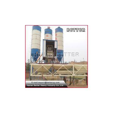 HZS50 Mobile Concrete Batching Plant for Sale