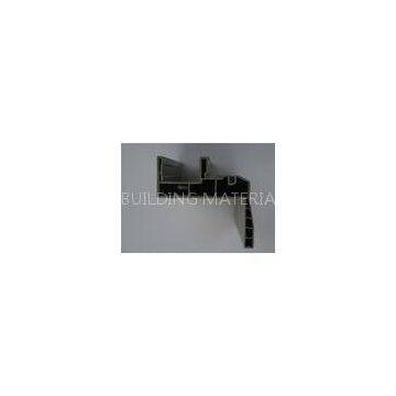 Customizable 1.65mm PVC Door Profiles / Sliding Window Profile in black