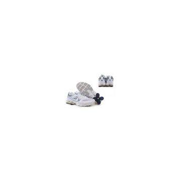 Newest Style Shox r4 Men’s Cushion 2  Shoes White Silver