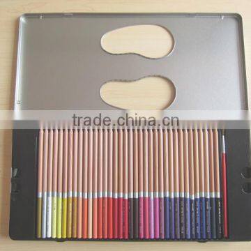 72pcs Wooden Water Color Pencils WithTin Box