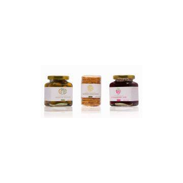 Food Level Strawberry Jam Bottle Used Plastic Adhesive Labels