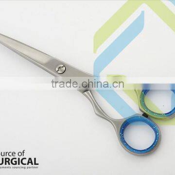 Hand Made Ergonomic Handles Barber Scissors 2015 new Design