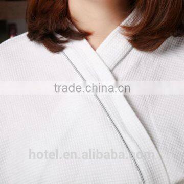 2016 Popular White Waffle Bathrobe photo-3