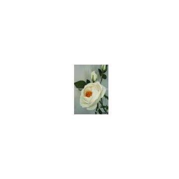 artificial flower(white rose)