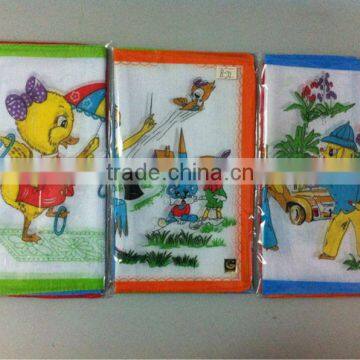 Middle Size White Background 100% Cotton Handkerchief Manufacturers photo-1