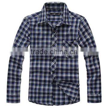 New Plaid Check Mens Long Sleeves Shirts Formals Dress Shirts Business Shirts Button Downed Custom Labelled Dress Casual Shirts photo-5