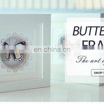 The Art Of Living Home Wedding Party Decoration 3D Butterfly Wooden Photo Frame