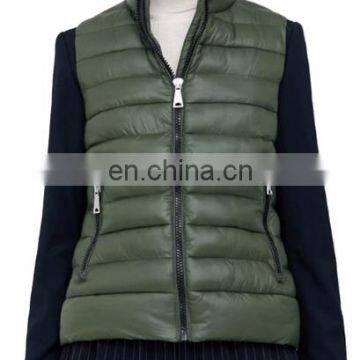 Chinese Manufacturer 100% Polyester Women Padded Vest For Sale photo-3