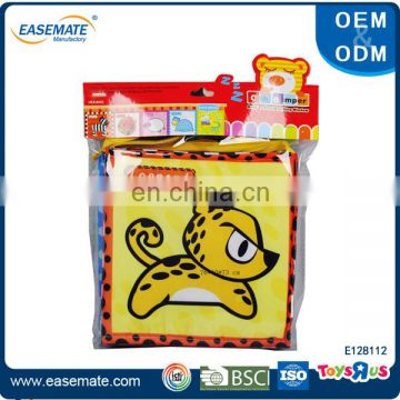 Eco friendly high quality soft plastic book for baby