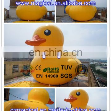 big airtight yellow buoy giant inflatable promotion duck