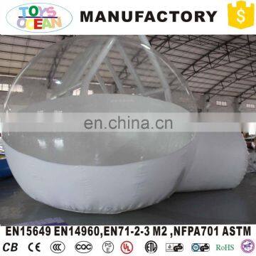 PVC material inflatable bubble room for outdoor camping