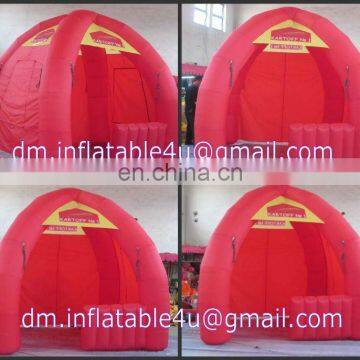 4*4m outdoor promotional inflatable exhibition booth