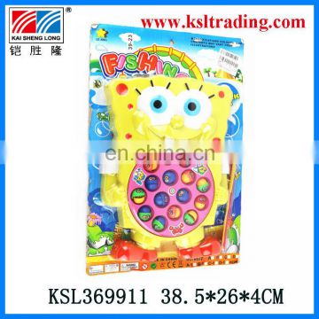 battery operated revolving fishing toy,kids plastic fishing toys for children