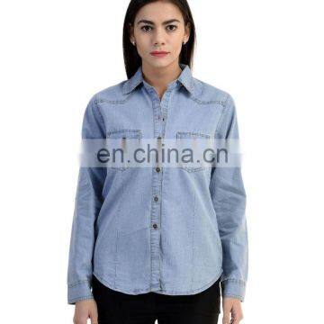 FULL DENIM WOMEN SHIRT