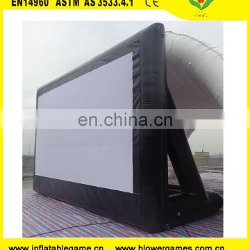 Customized size inflatable movie advertising inflatable screen outdoor