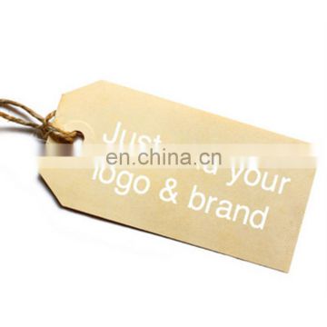 PVC Rubber Embossed Clothes Size Hang Tag For Apparel