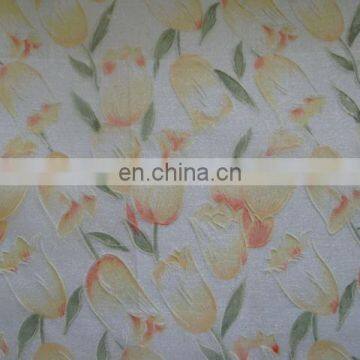 High quality manufacturer fabrics printing organza fabric for wallpaper