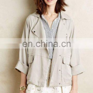 Alibaba hot sale jacket swing coat high quality woman jacket for Wholesale