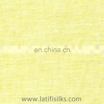 LINEN FABRIC LIGHT YELLOW