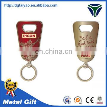 Personalized gold plating Zinc alloy bottle opener manufacturer