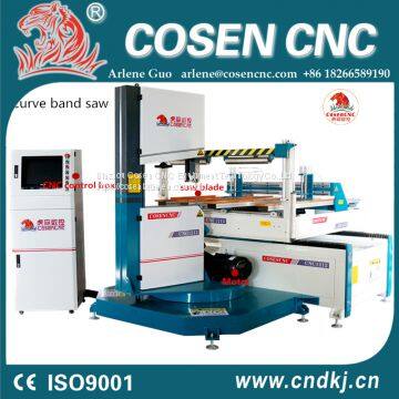 saw cutting machine for curve wood