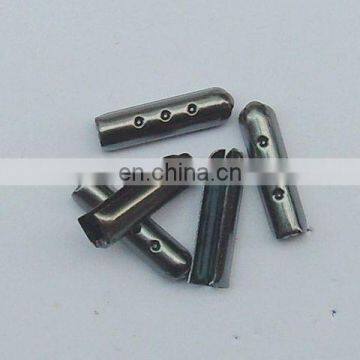 Brass shoelace U shape aglet metal tip for shoelace