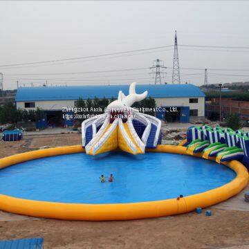 Giant Inflatable Water Park Ax-10 photo-3