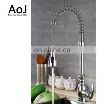 2018 Morden New Design Brass High Quality Pull Out Single Hole Kitchen Electric Faucet photo-6