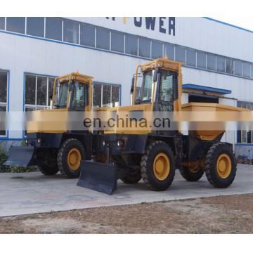 4 wd hydraulic 10ton front tipping site dumper truck