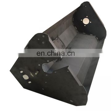 q235b ss400 steel sheet and bar cnc parts machining oem drawing fabrication price per pc