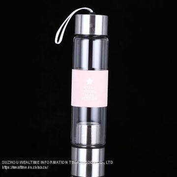 Wholesale Custom Glass Water Bottle With Sleeve photo-4
