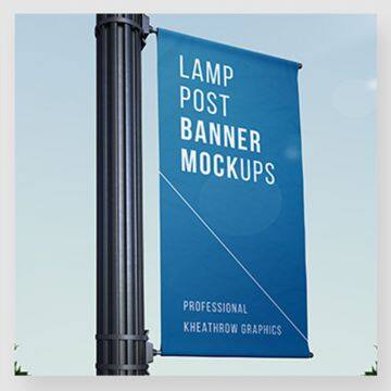 China Supplier Street Banner Lamp Poster Inkjet Printing Service photo-4