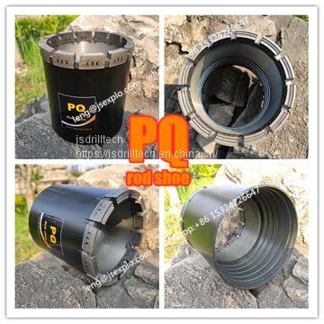PQ Drill Rod Shoe Bit, Impregnated Diamond Core Drill Bits, Exploration Drilling, Rock Coring, Geotechnical Drilling Bits photo-2