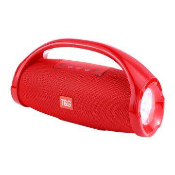 T&G Bluetooth Speaker With Torch Light Portable Outdoor IPX4 Fabric Speaker Wireless OEM photo-5