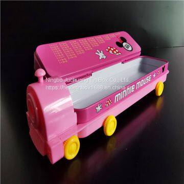 Cake Tin 0.21-0.35mm Tinplate Embossed Christmas Tree Tin Spherical