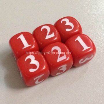 Custom OEM D4,D6,D8,D10 Kinds of Plastic Acrylic Dice/game Dice photo-4