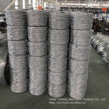 Galvanized or PVC Coated Barbed Wire Cheap Barbed Wire photo-2