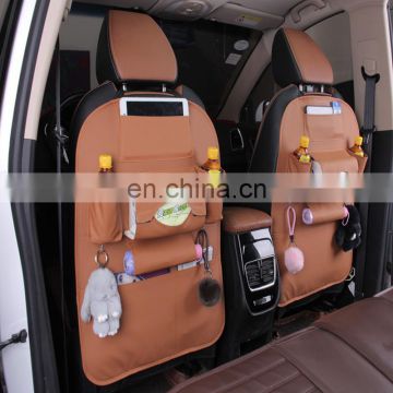 car seat back organizer print logo as customized