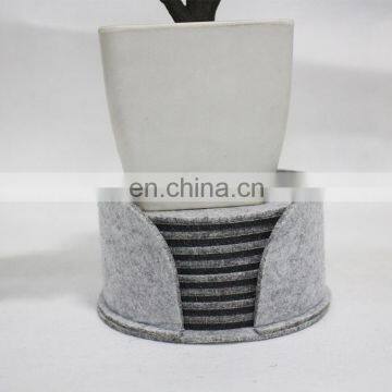 8pcs Set Hot Selling 100 Felt Placemat Plate Coaster Paper Christmas Coasters photo-2