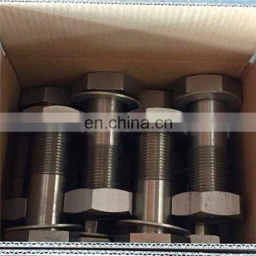 Hastelloy C22 Hastelloy C276 Nickel Alloy Track Bolts and Nuts photo-7