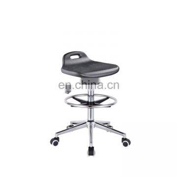 Modern Useful Round Seat Lab Stool Adjustable in Height Chairs Dental Assistant Stool photo-5